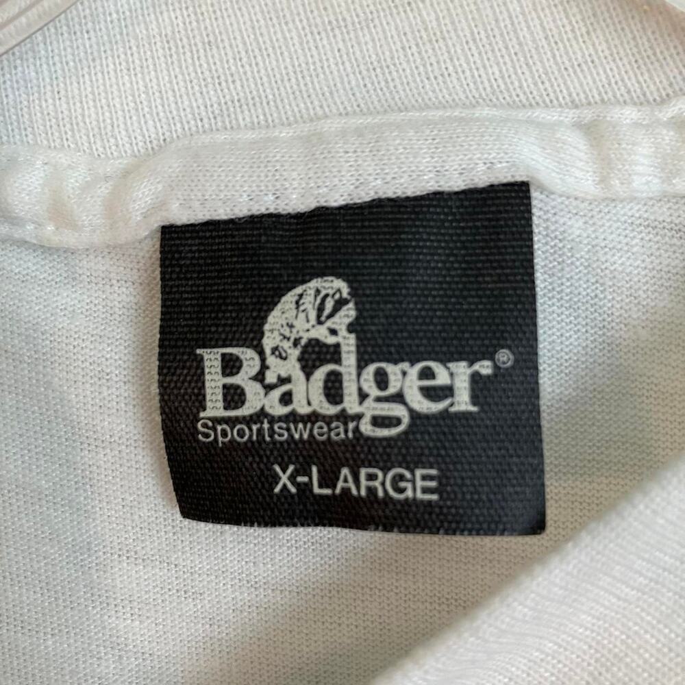 Vintage 80s Badger Youth Super‎ Bowl XX Matchup T-shirt - Picture 3 of 7